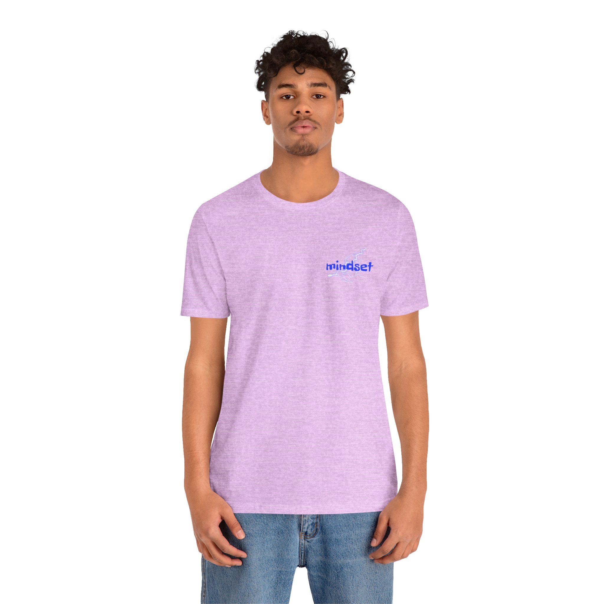 Stay Sharp Graphic Tee — "Stay Sharp" Back Print & Mindset Chest Design