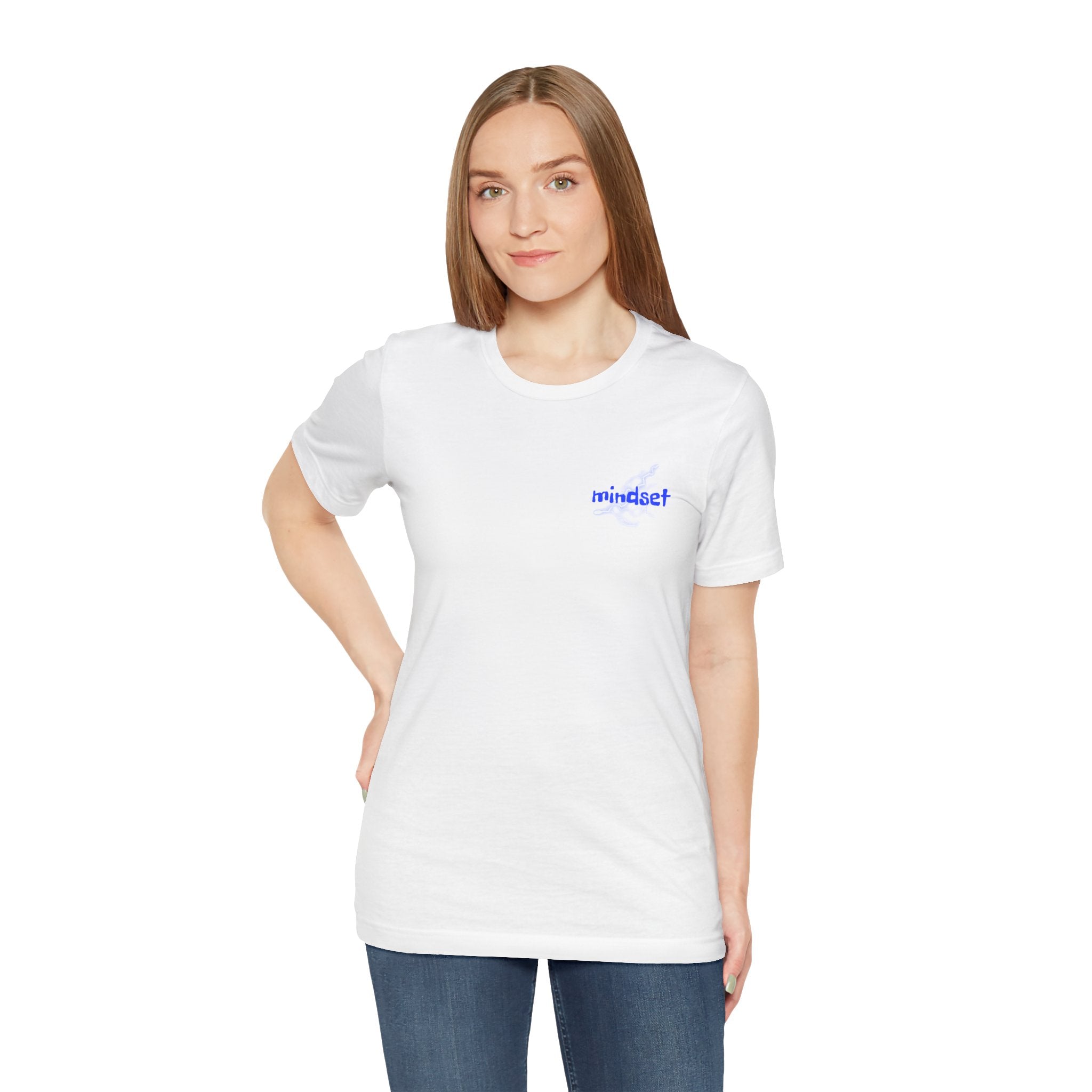 Stay Sharp Graphic Tee — "Stay Sharp" Back Print & Mindset Chest Design
