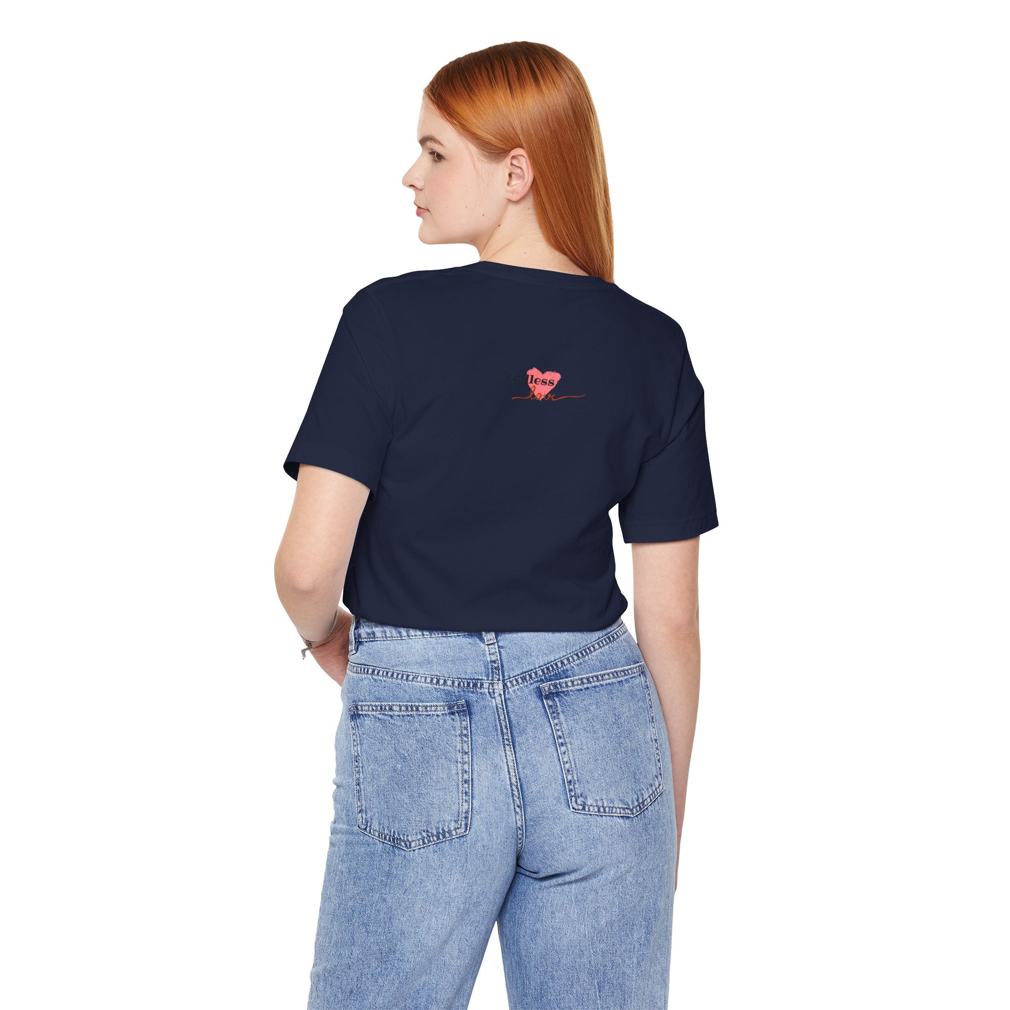 Love Without Limits Tee — Inspirational Heart Graphic Shirt