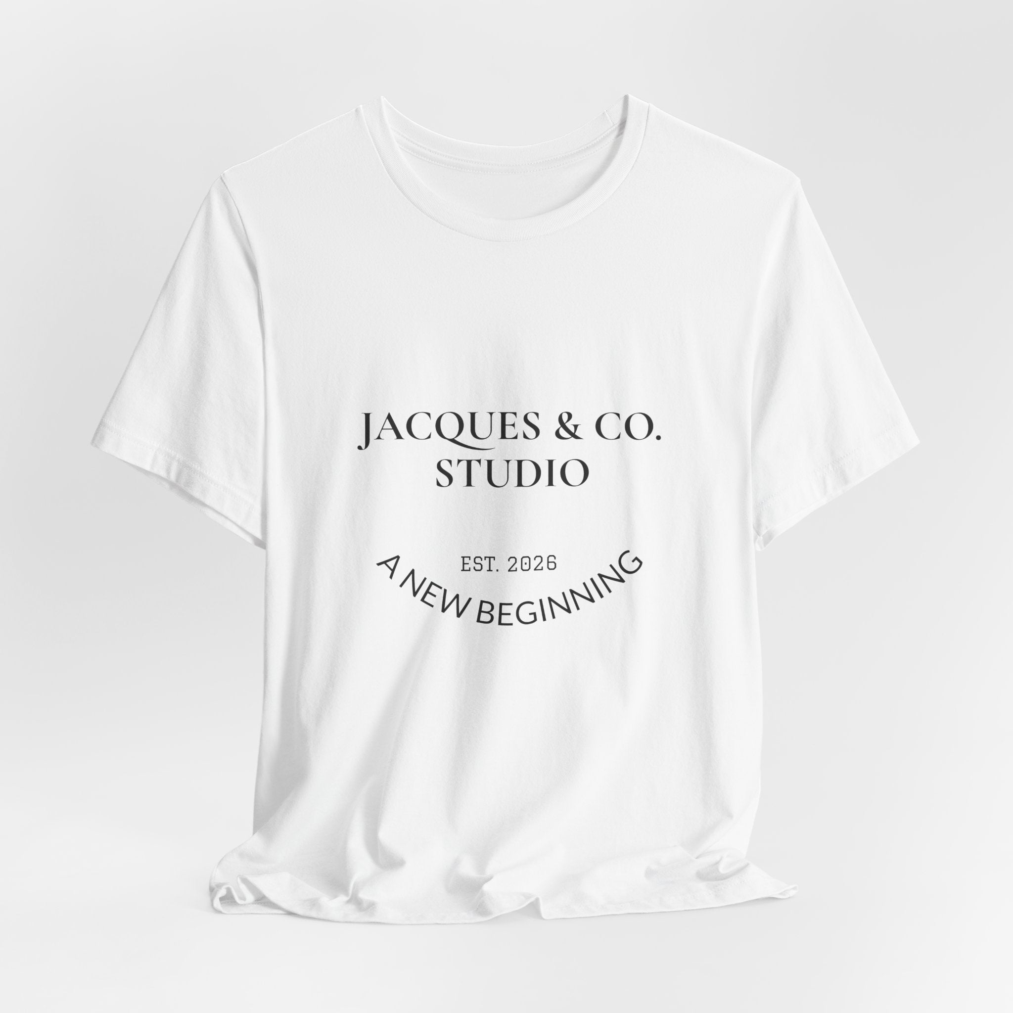 Built From Lessons Tee — 'A New Beginning' Graphic Short Sleeve T-Shirt