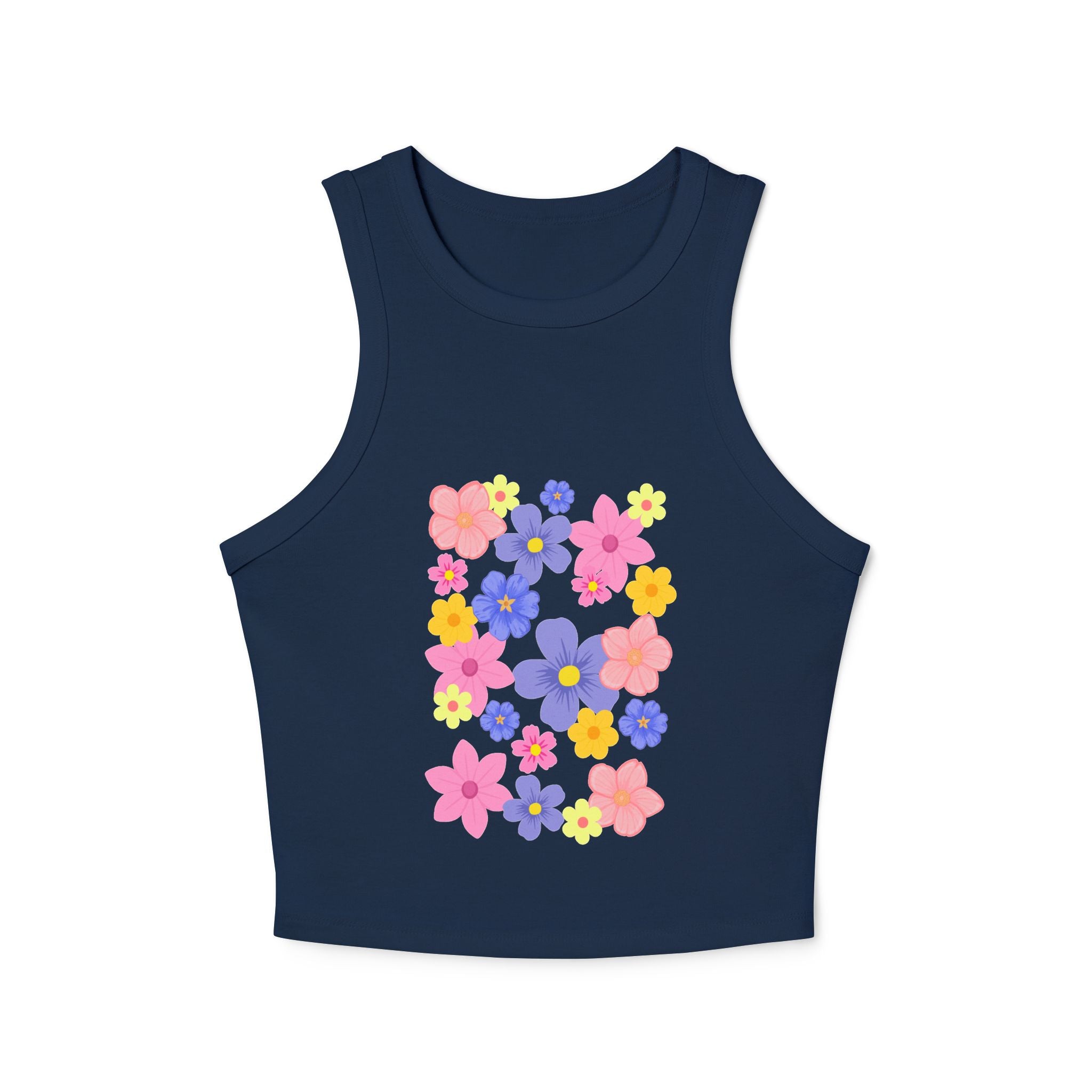 Women's Micro Rib Racer Tank Top