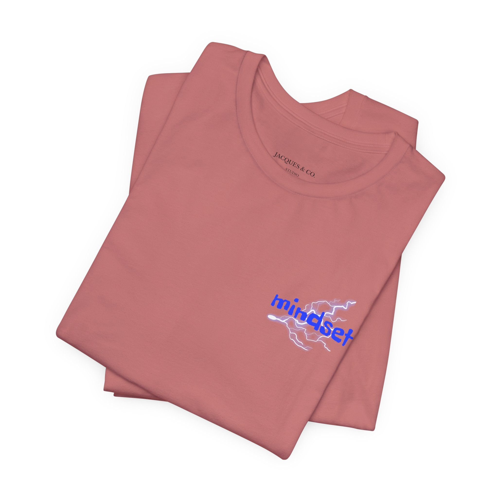 Stay Sharp Graphic Tee — "Stay Sharp" Back Print & Mindset Chest Design