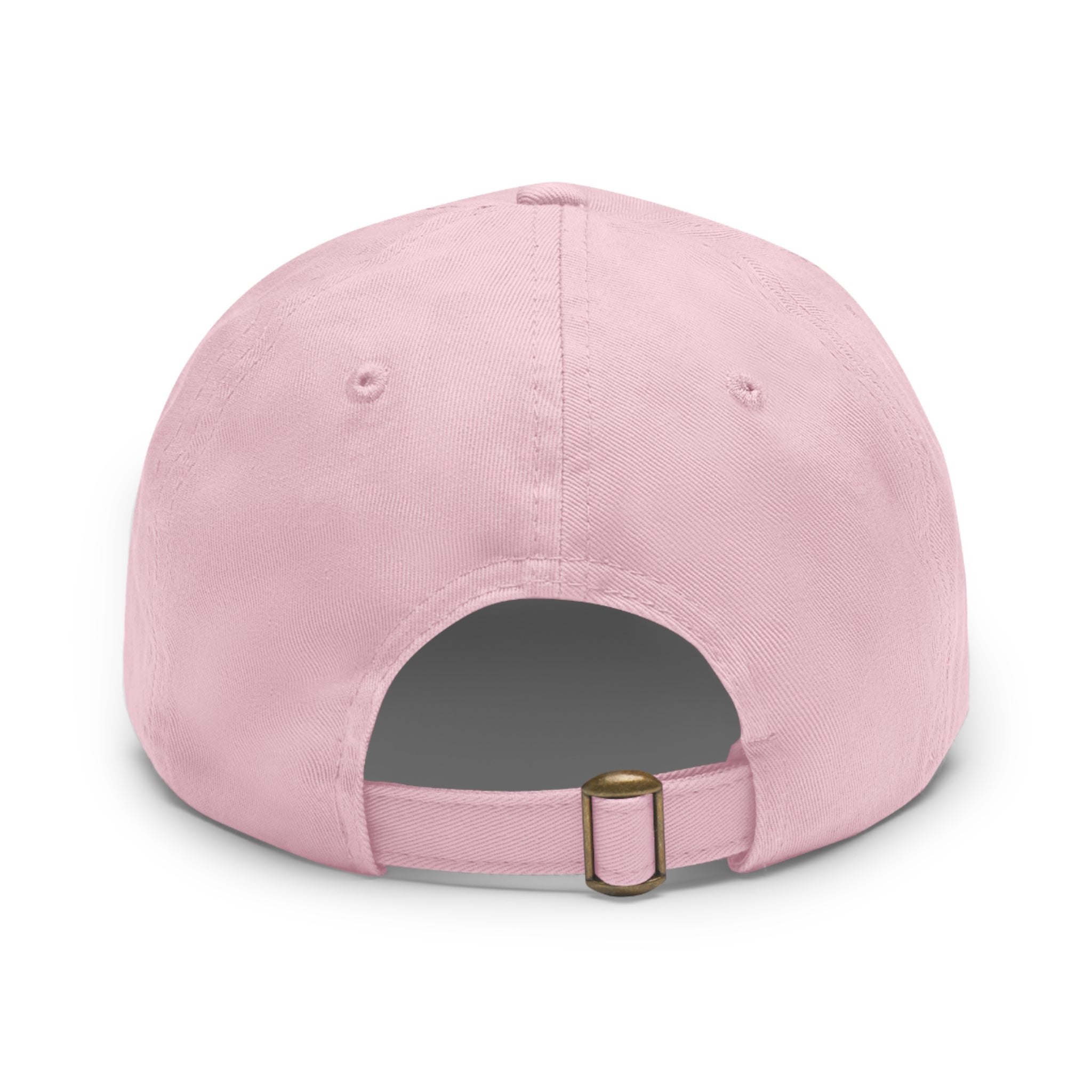 Leather Patch Dad Hat — Heartbeat 'endless' Design