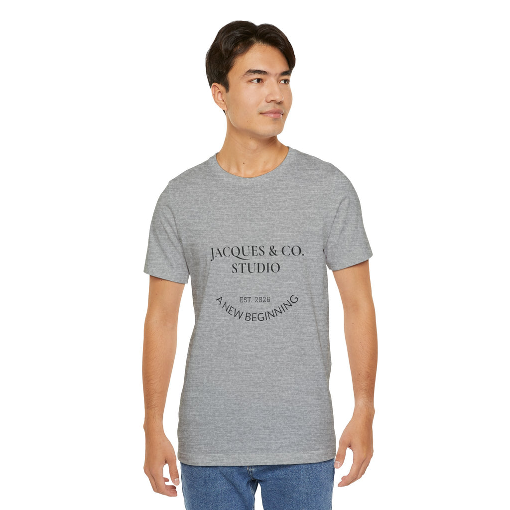 Built From Lessons Tee — 'A New Beginning' Graphic Short Sleeve T-Shirt