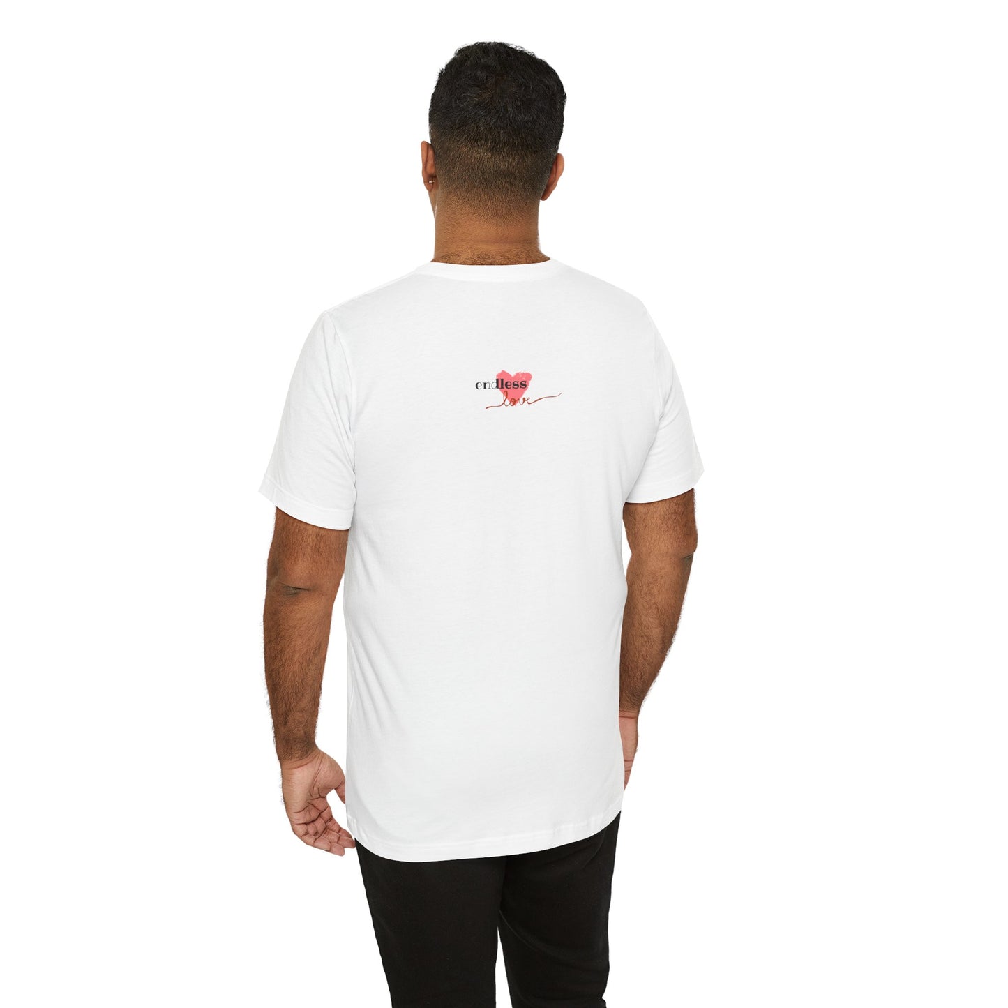 Love Without Limits Tee — Inspirational Heart Graphic Shirt