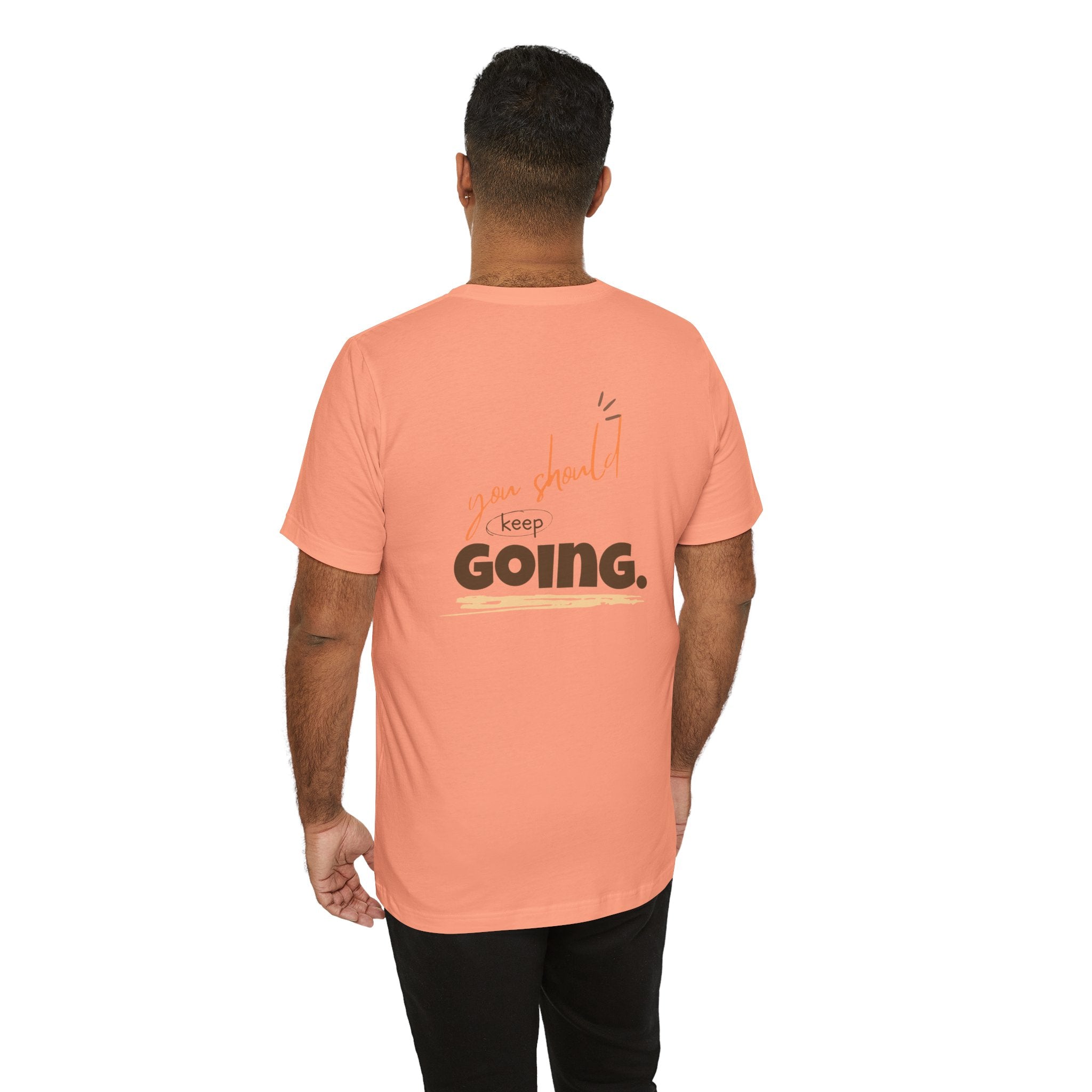 Motivational 'One Step' T-Shirt — Keep Going Inspirational Graphic Tee