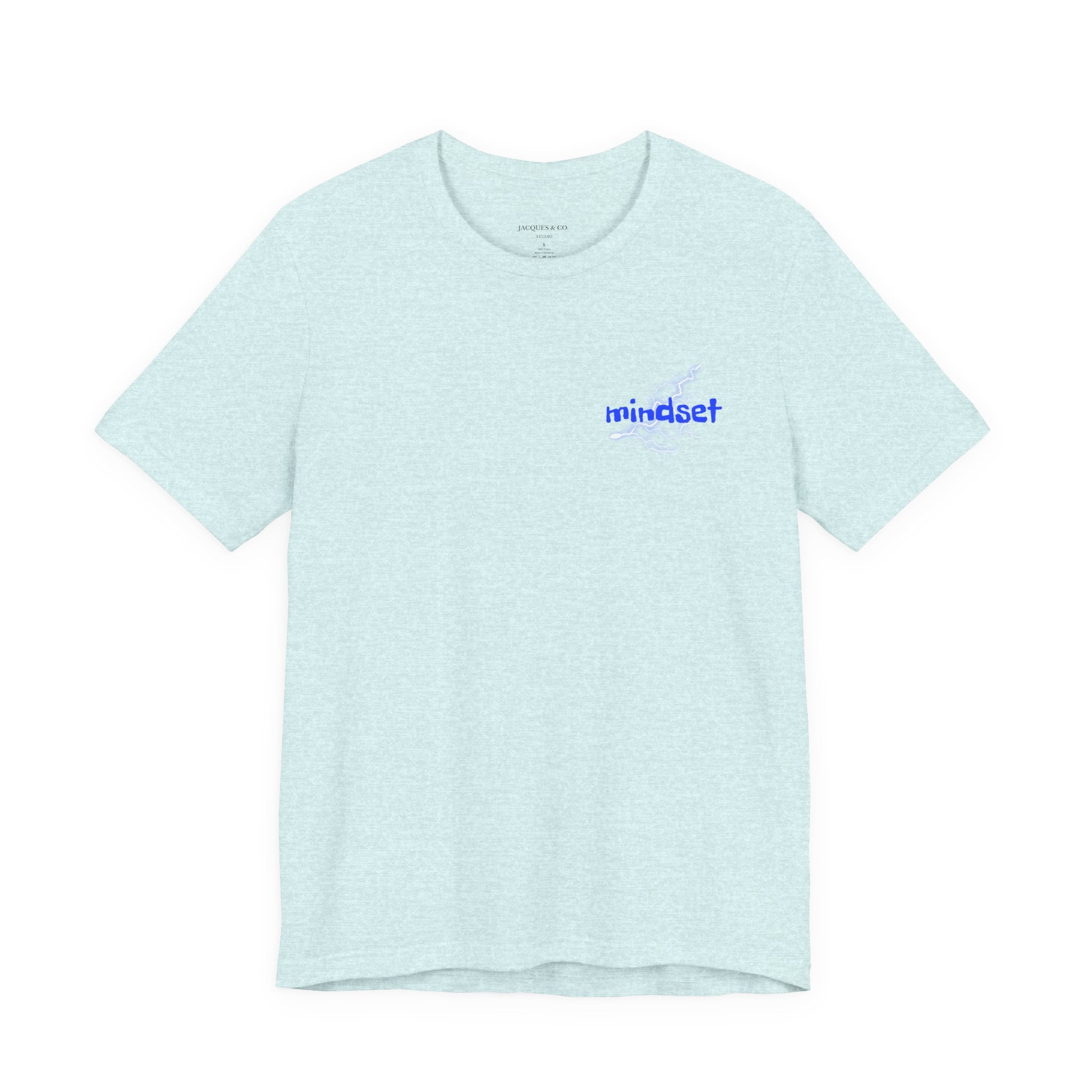 Stay Sharp Graphic Tee — "Stay Sharp" Back Print & Mindset Chest Design