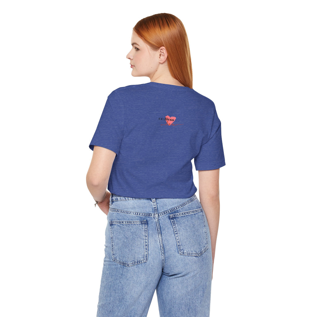 Love Without Limits Tee — Inspirational Heart Graphic Shirt