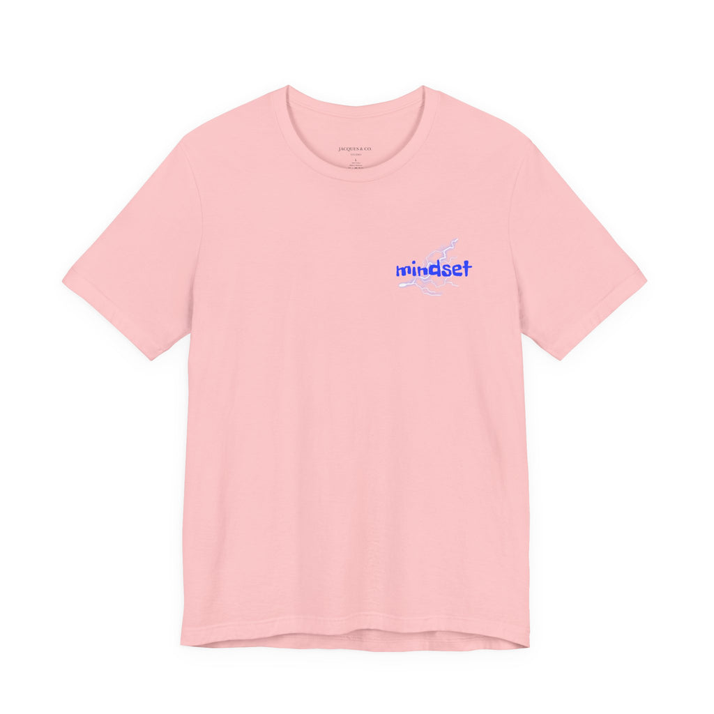Stay Sharp Graphic Tee — "Stay Sharp" Back Print & Mindset Chest Design