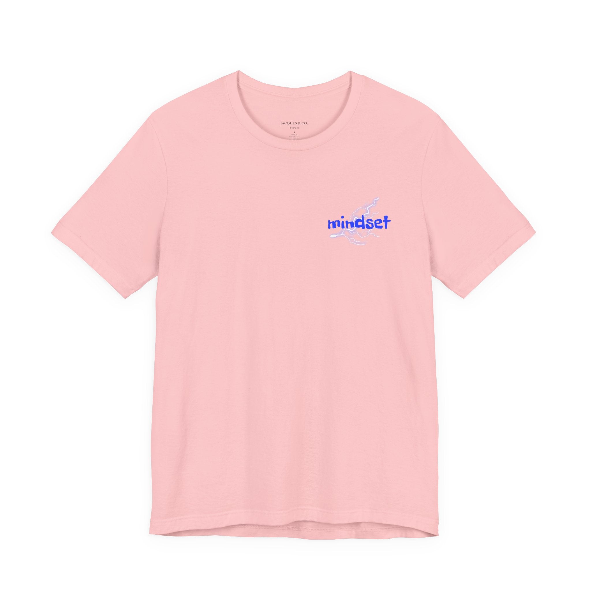 Stay Sharp Graphic Tee — "Stay Sharp" Back Print & Mindset Chest Design