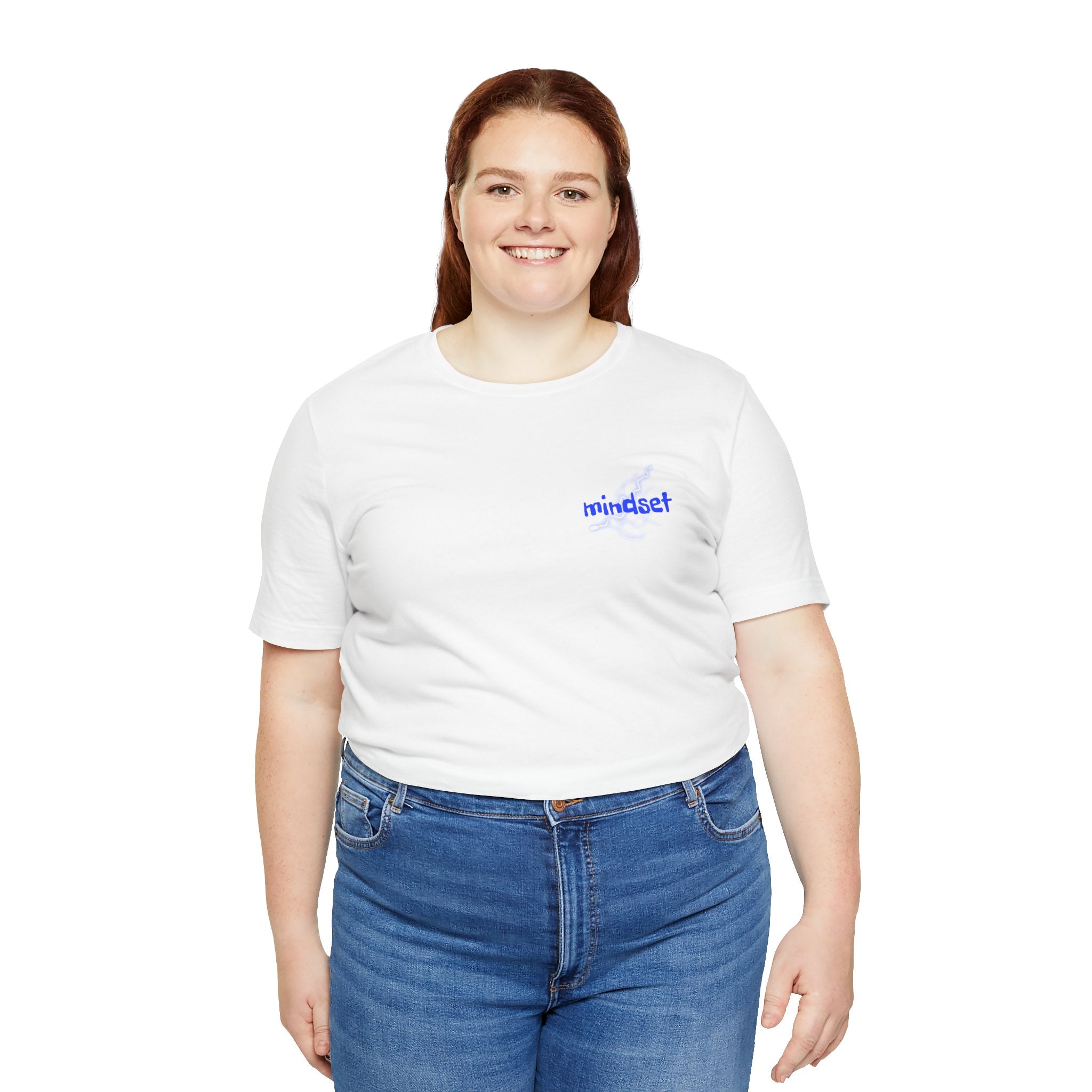 Stay Sharp Graphic Tee — "Stay Sharp" Back Print & Mindset Chest Design