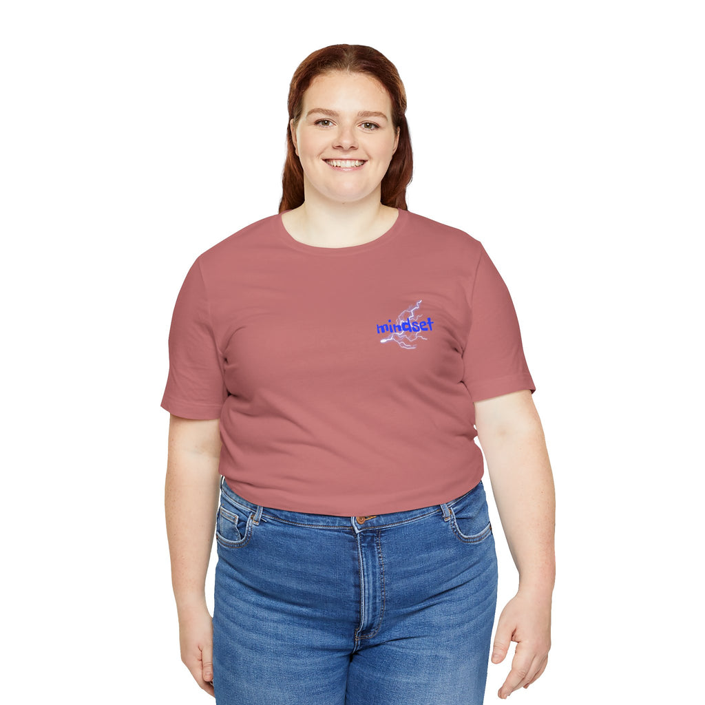 Stay Sharp Graphic Tee — "Stay Sharp" Back Print & Mindset Chest Design