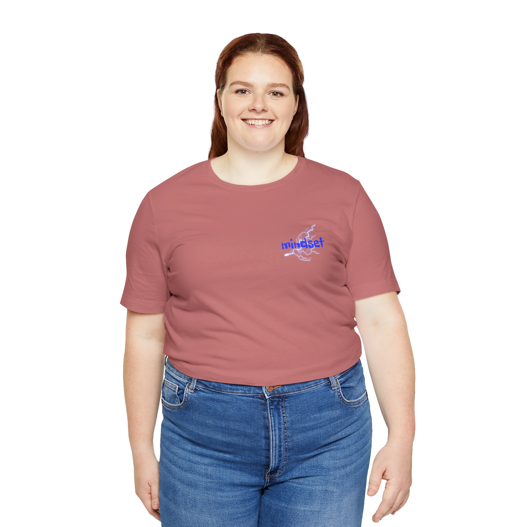 Stay Sharp Graphic Tee — "Stay Sharp" Back Print & Mindset Chest Design