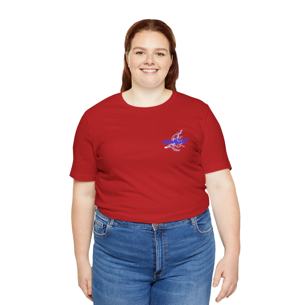 Stay Sharp Graphic Tee — "Stay Sharp" Back Print & Mindset Chest Design