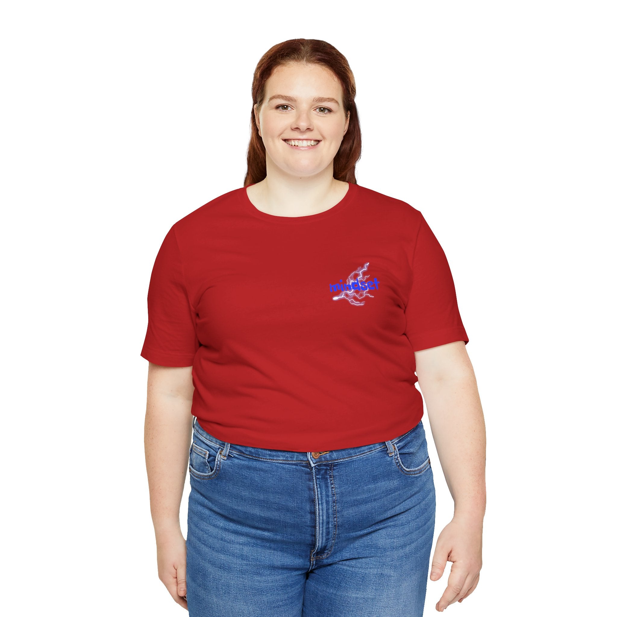 Stay Sharp Graphic Tee — "Stay Sharp" Back Print & Mindset Chest Design