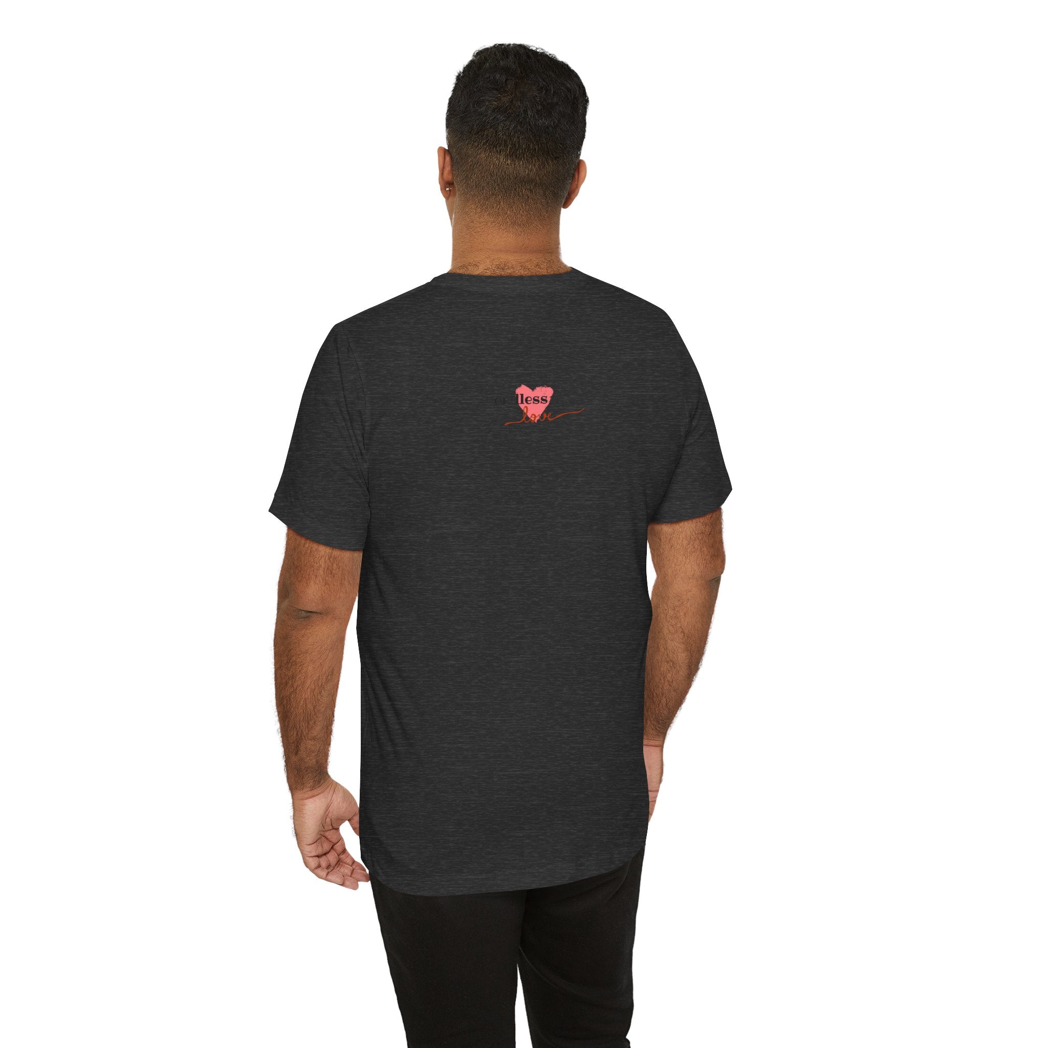 Love Without Limits Tee — Inspirational Heart Graphic Shirt