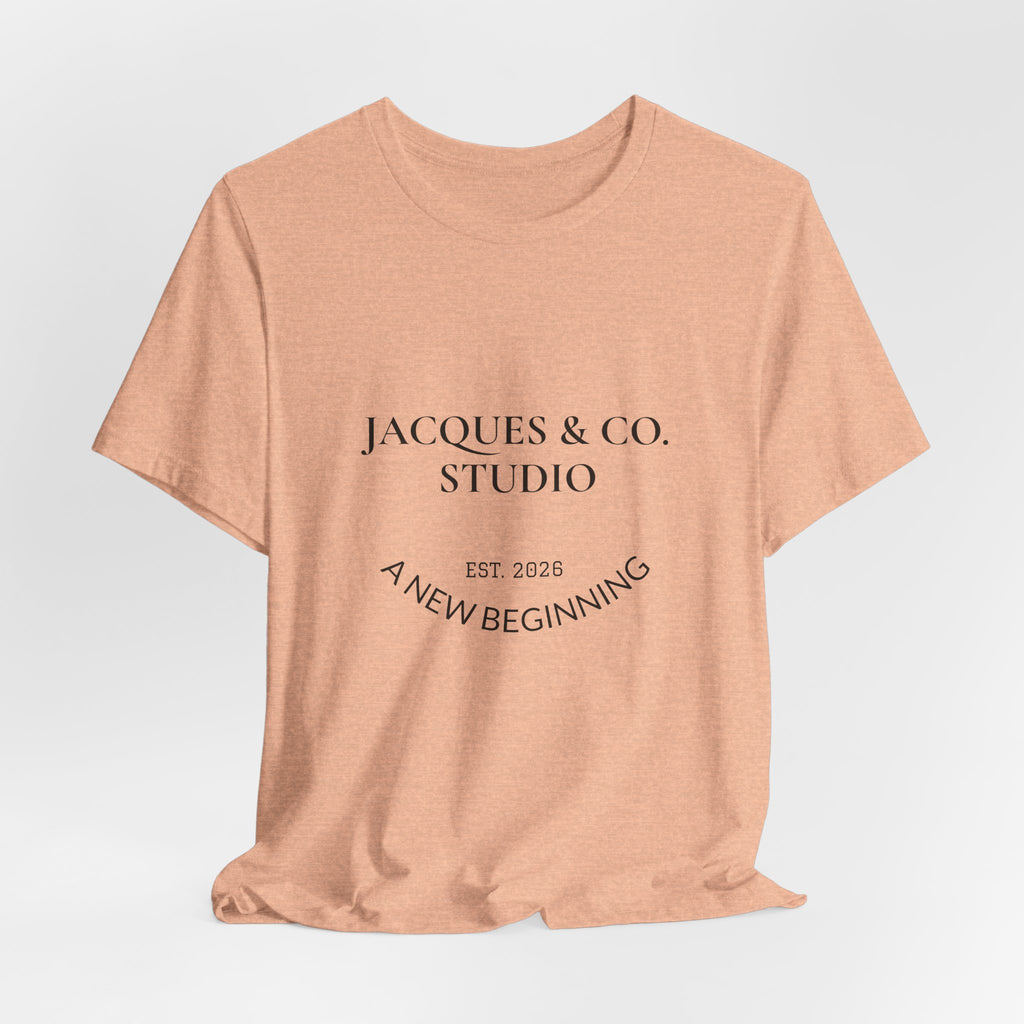 Built From Lessons Tee — 'A New Beginning' Graphic Short Sleeve T-Shirt
