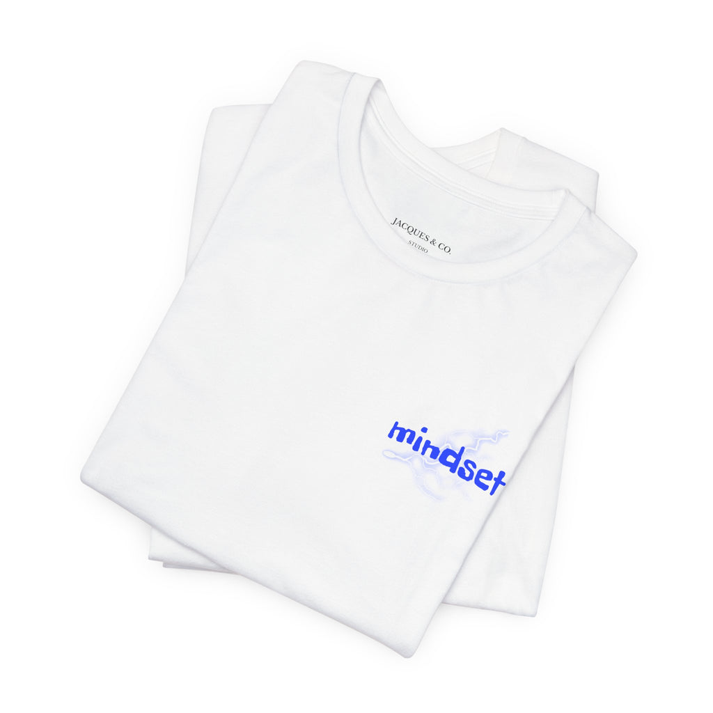 Stay Sharp Graphic Tee — "Stay Sharp" Back Print & Mindset Chest Design