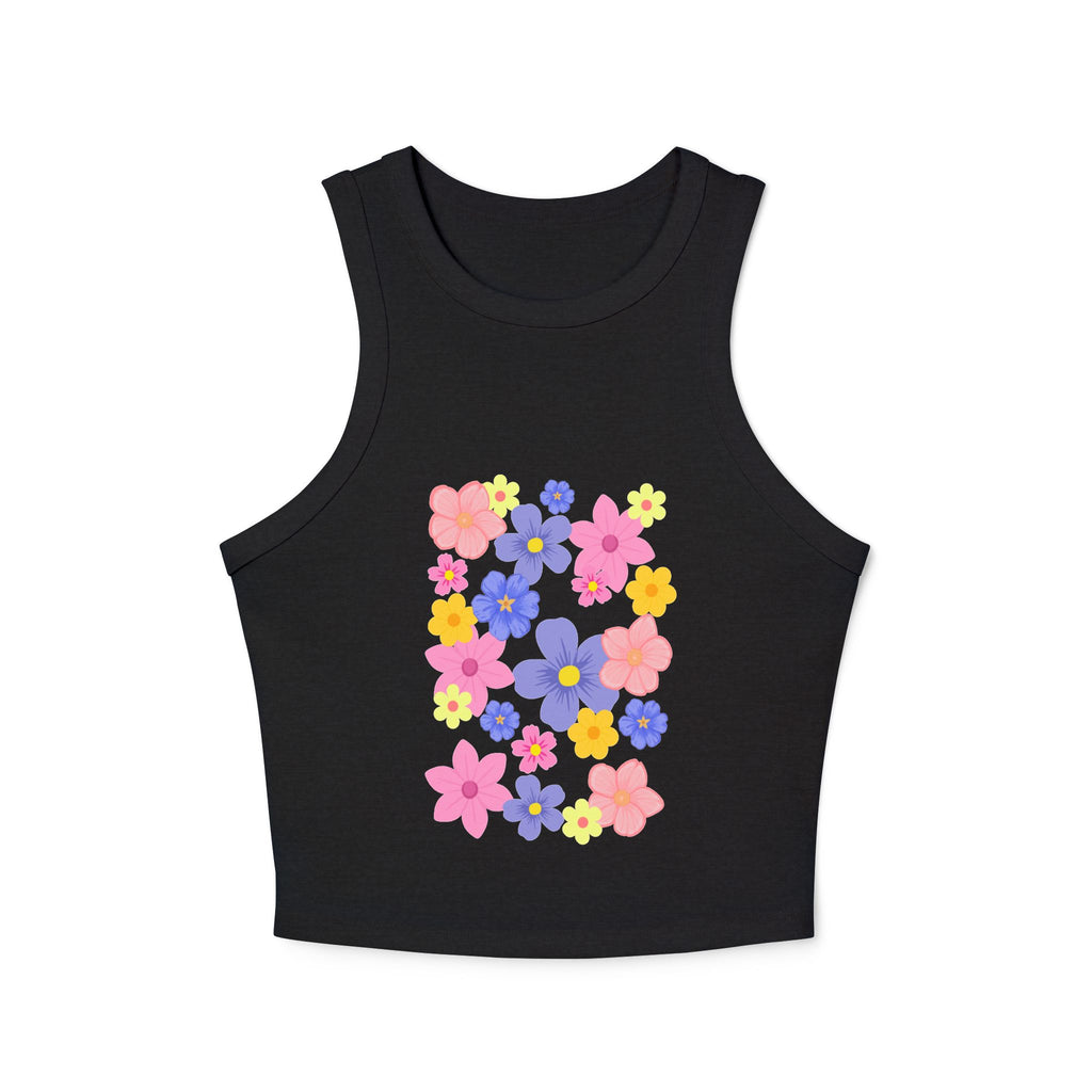 Women's Micro Rib Racer Tank Top
