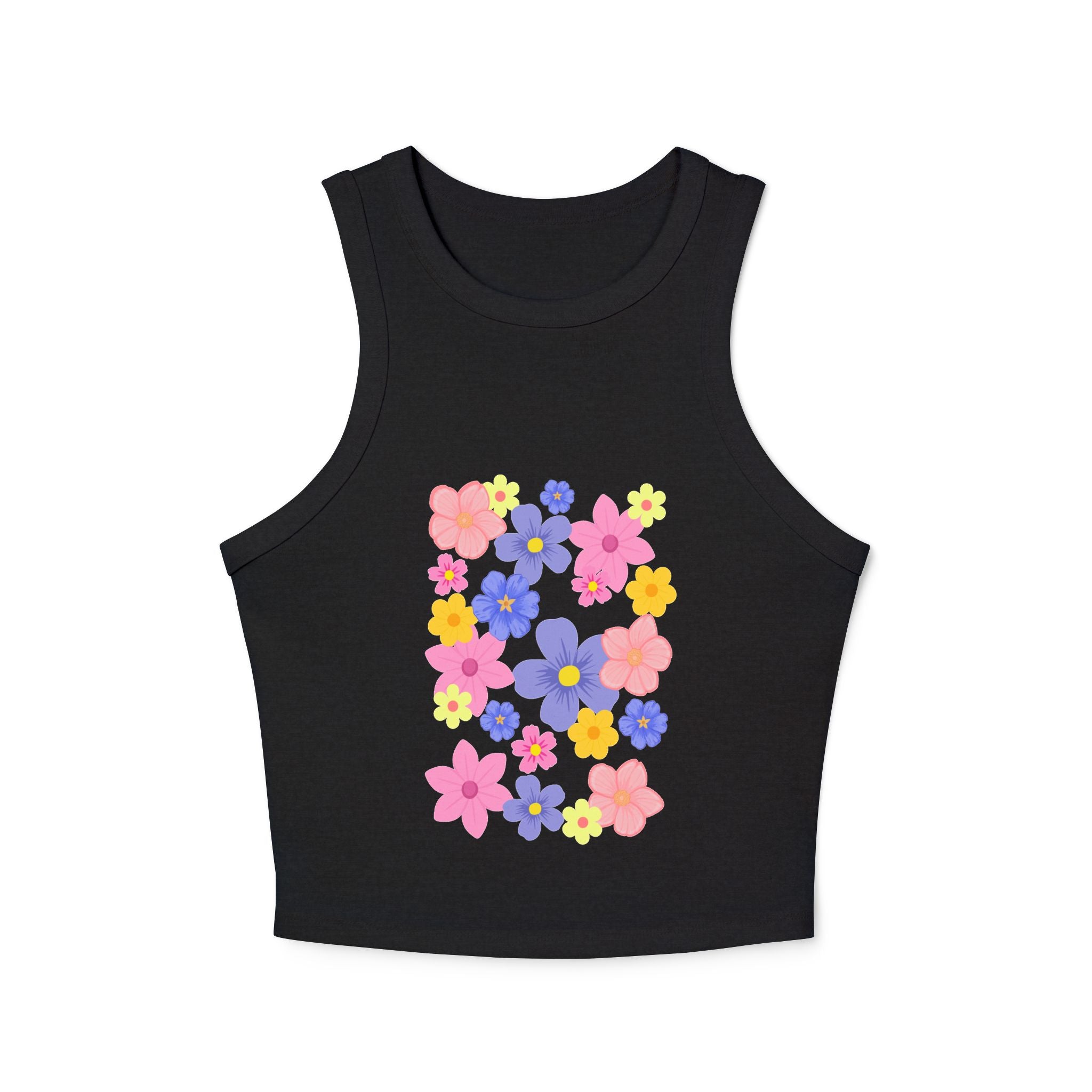 Women's Micro Rib Racer Tank Top