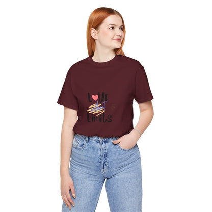 Love Without Limits Tee — Inspirational Heart Graphic Shirt