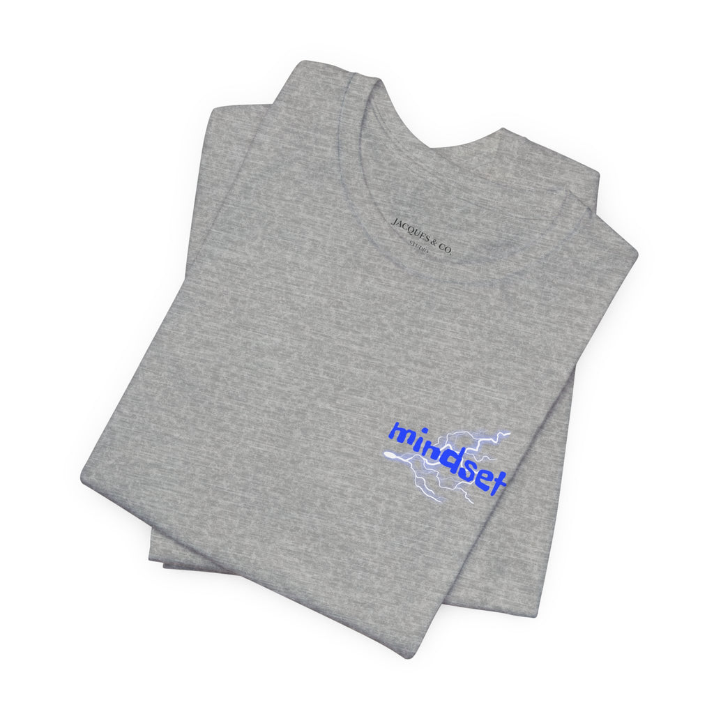 Stay Sharp Graphic Tee — "Stay Sharp" Back Print & Mindset Chest Design