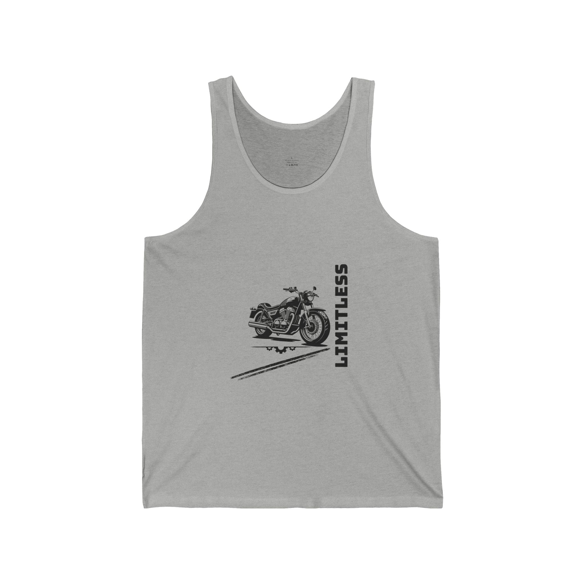 Limitless Motorcycle Tank Top — Vintage Biker Graphic Tank