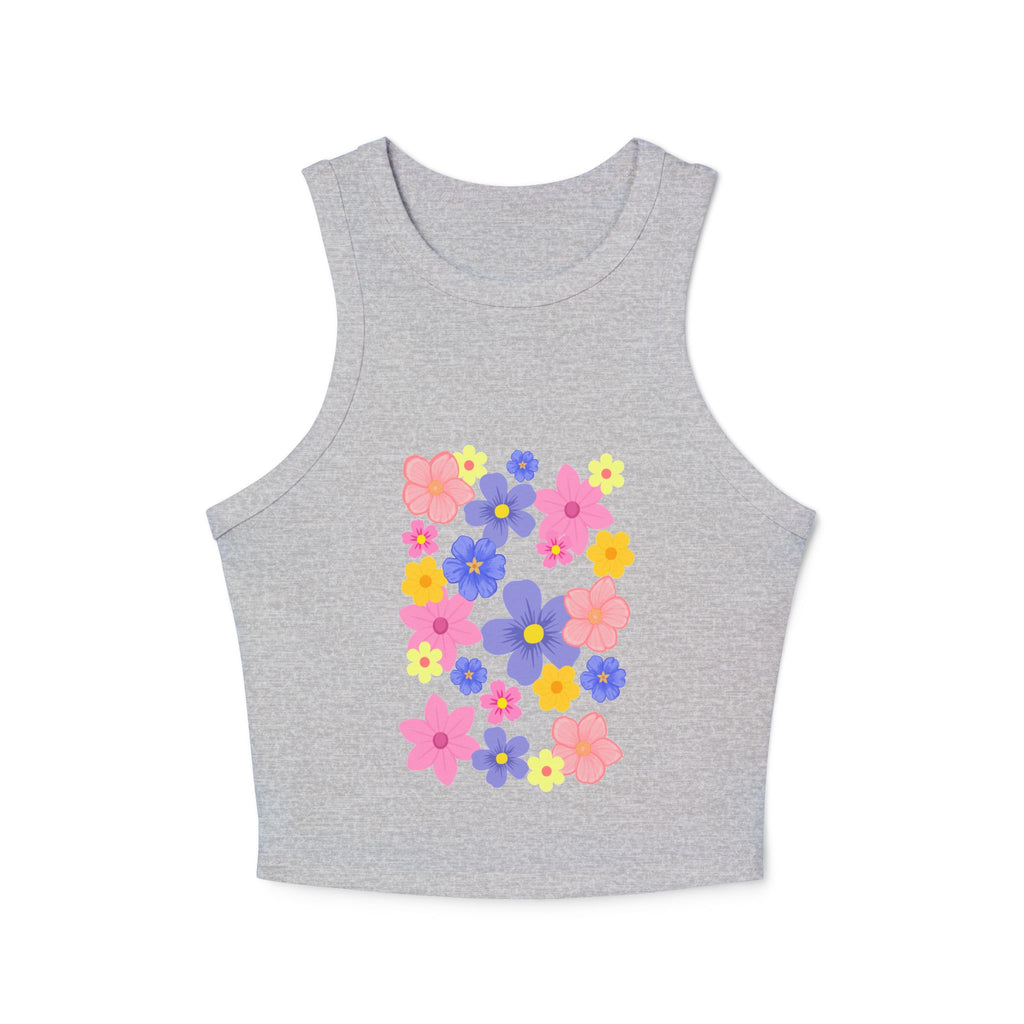 Women's Micro Rib Racer Tank Top