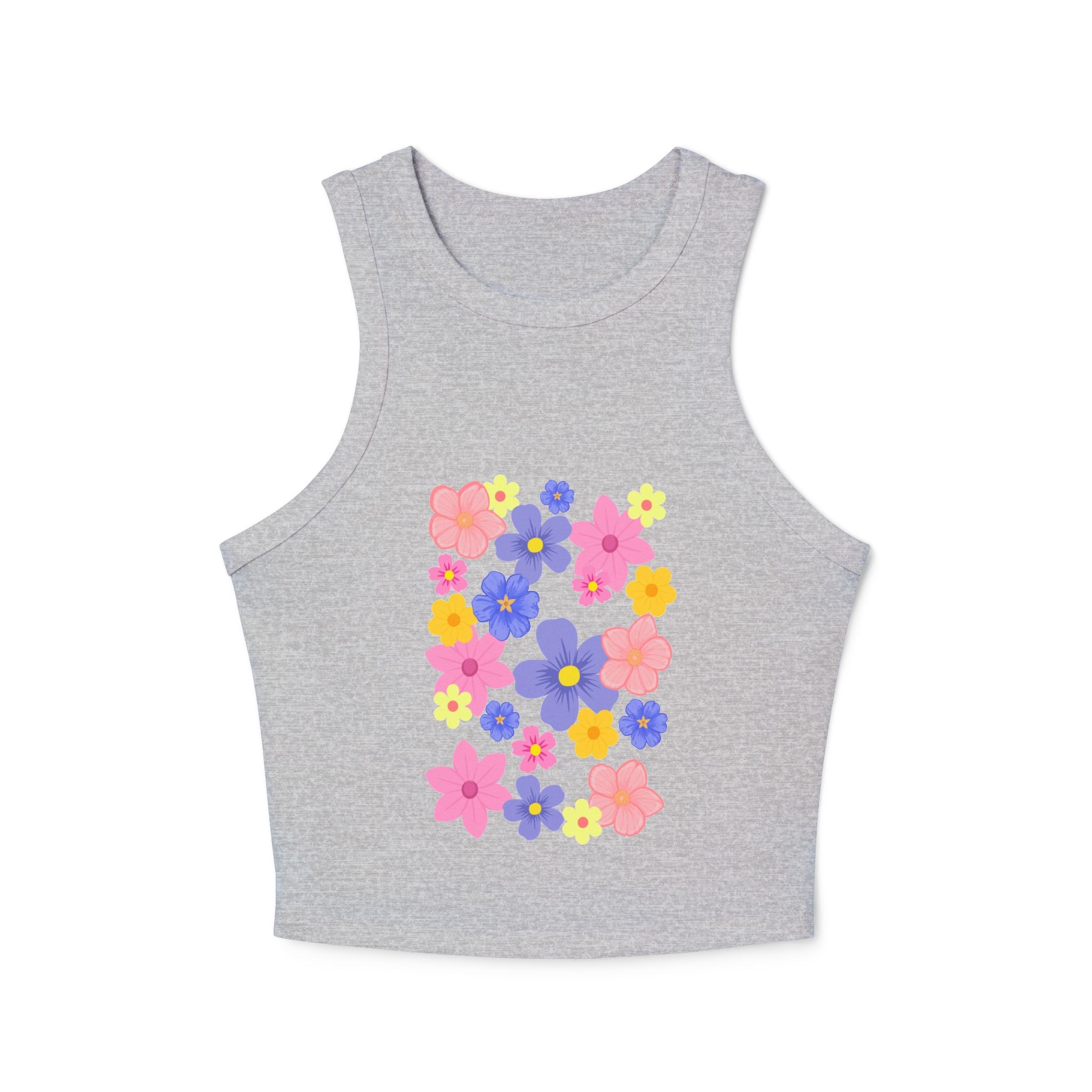 Women's Micro Rib Racer Tank Top