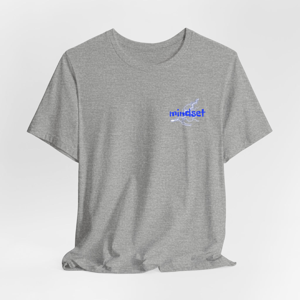 Stay Sharp Graphic Tee — "Stay Sharp" Back Print & Mindset Chest Design