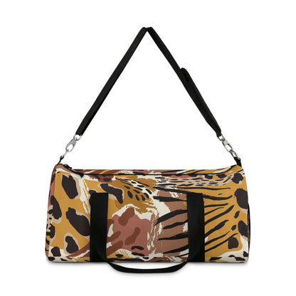 Leopard Print Duffel Bag — Safari-Inspired Travel & Gym Weekend Bag
